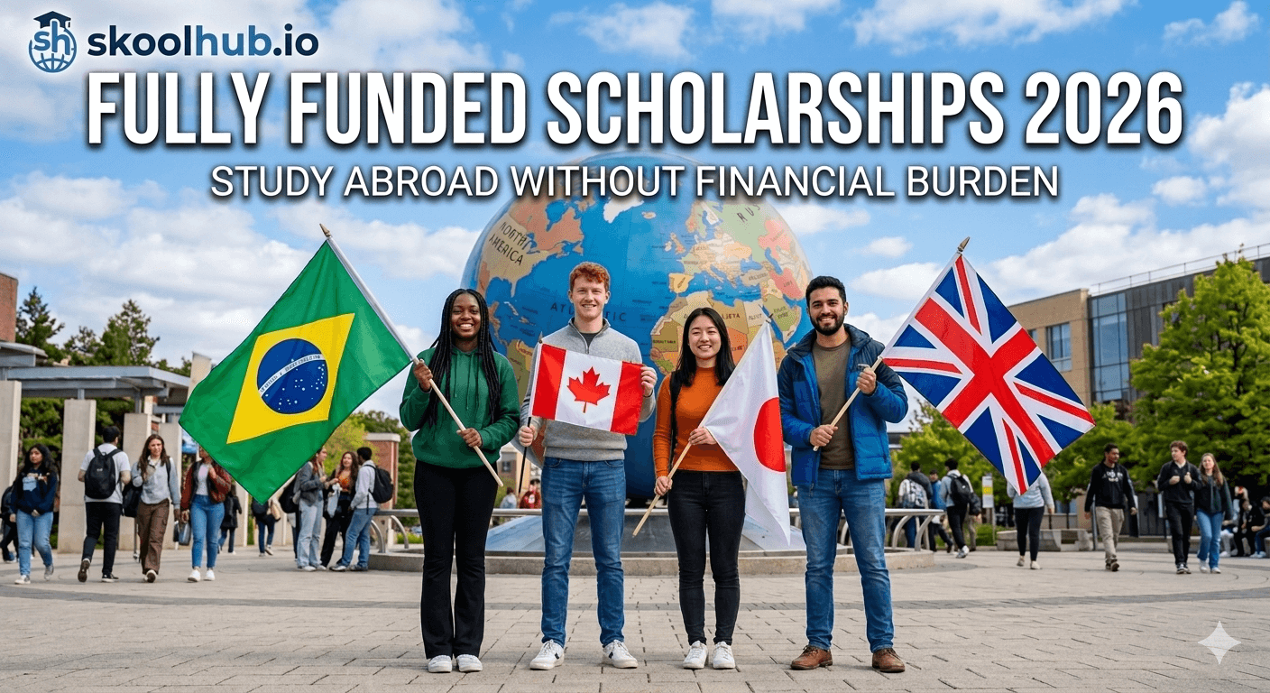 Fully Funded Scholarships 2026 for International Students