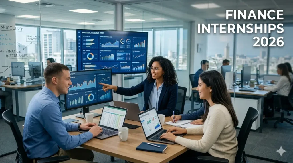 Finance Internships 2026 for Students