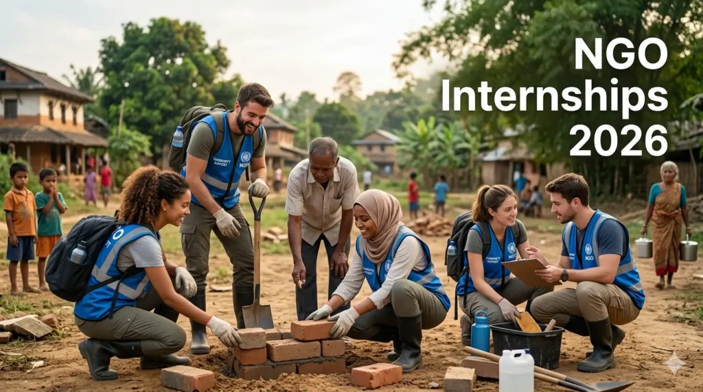 NGO Internships 2026 for Students