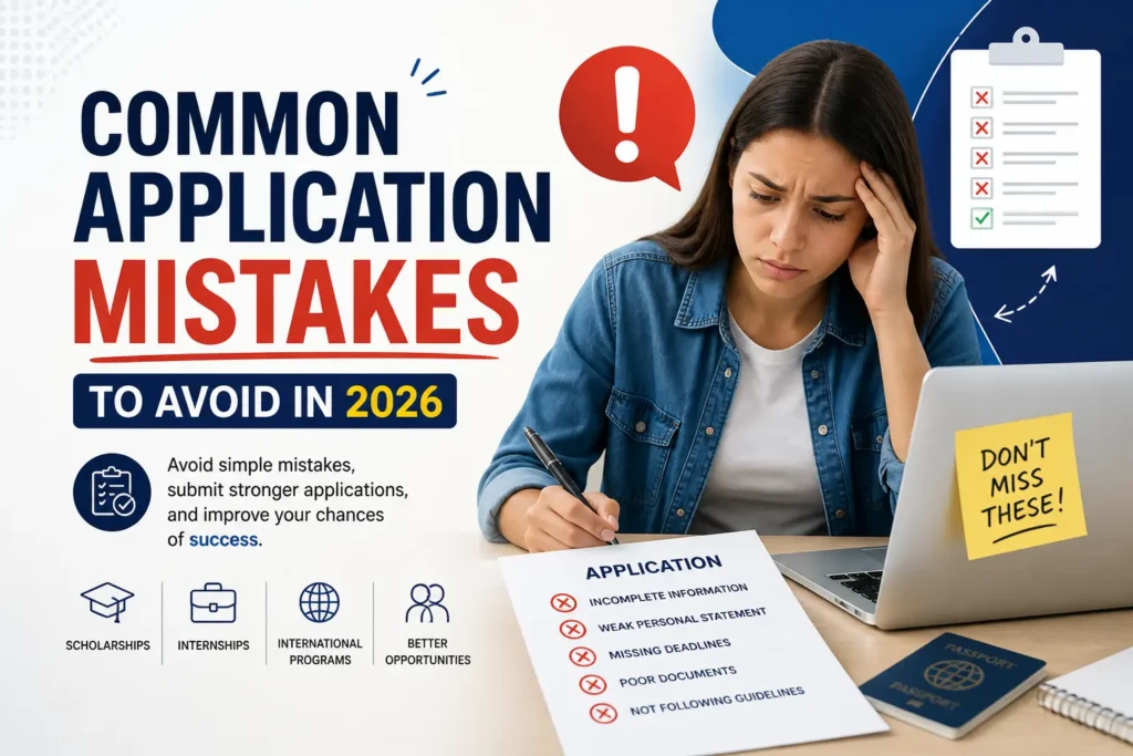 Common Application Mistakes to Avoid in 2026
