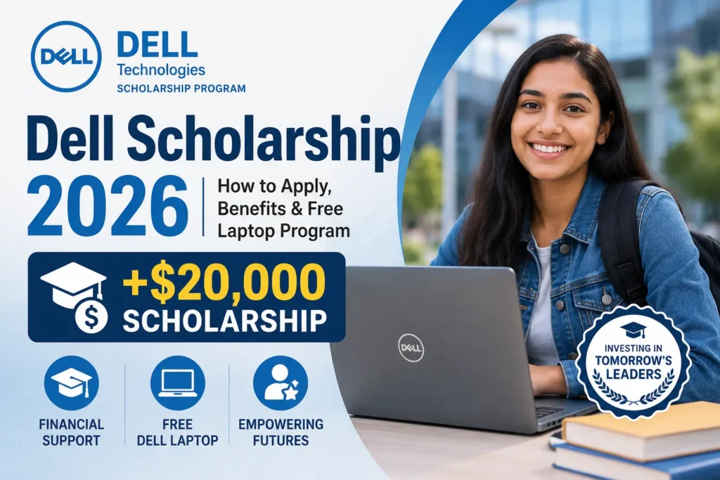 Dell Scholarship 2026: How to Apply, Benefits & Free Laptop Program