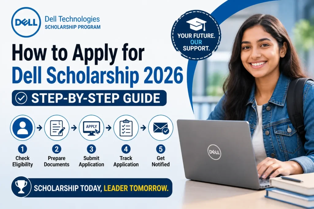 How to Apply for Dell Scholarship 2026 (Step-by-Step Guide)