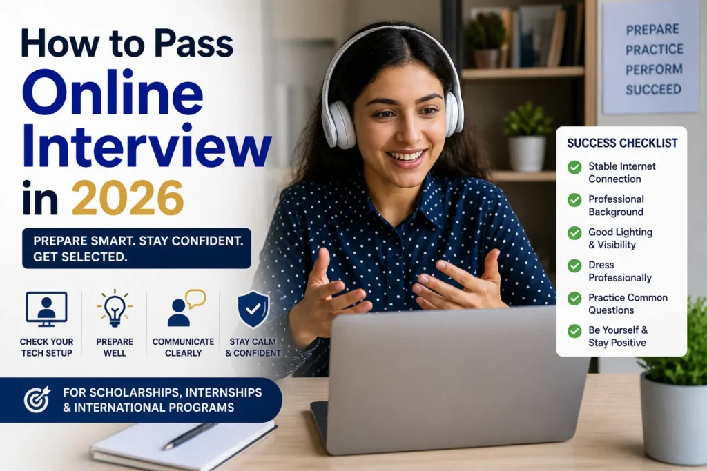 How to Pass Online Interview in 2026